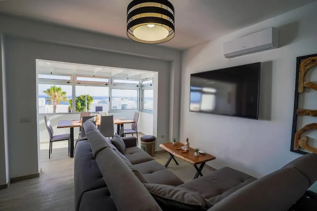 Apartment Rooftop Sea View With Jacuzzi And A/C Puerto del Carmen